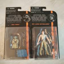 Celebrate 40 years of star wars: Star Wars Black Series 3 75 Yoda And Luke Skywalker Dagobah Hobbies Toys Toys Games On Carousell