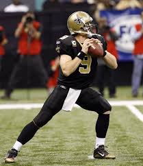 Drew Brees 1 Quaterback For The 1 Team Look At That Form That Is The Stance Of A Superbowl Mvp All Time Single Season Nfl Nfl Football Nfl Teams Logos