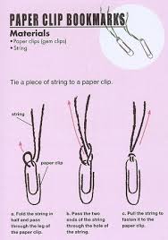 How To Make A Paper Clip Bookmark From The Fun Book Self Made Stationery Paperclip Crafts Paper Clips Diy Bookmarks Handmade