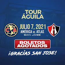 Stadium and city where atlas vs américa will occur. Club America Vs Atlas Paypal Stadium Tickets Boletos San Jose Ca 07 07 21