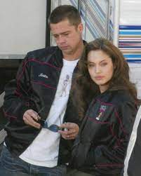 Pitt and jolie meet on the set of mr. S Instagram Profile Post Brad Pitt And Angelina Jolie At The Set Of Mr Mrs Smith 2004 Brad Pitt And Angelina Jolie Brad Pitt Angelina Jolie