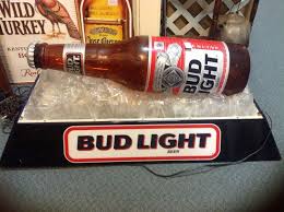 Cool Vintage Budweiser Bud Light Beer Bottle On Ice Pool Table Light Hanging Lamp In Great Working Condition Ship Bud Light Beer Beer Bottle Lamp Bud Light
