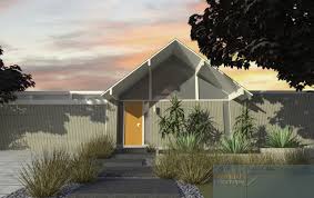 Desert decor is all the rage. A Brand New Eichler Home Now It S Possible