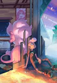 Lars and Lion (art by Hell-Alka) : rstevenuniverse