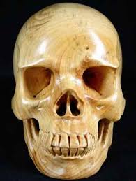Custom Artistic Carving Handcrafted Life Size Box Wood Skull Contemporary Perfect Large 4 1 Boxwood Skull Carving Bone Carving Wood Carving Patterns