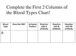 Intro To Blood And Blood Types Ppt Download