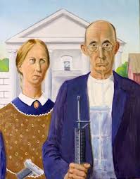 Sep 25, 2019 · the american version of the french château is now known as chateauesque. New American Gothic Painting By Gordon Bell Saatchi Art