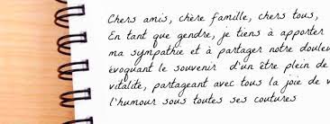 Rendre hommage aux soldats morts en opération est un devoir de reconnaissance pour leur sacrifice, et cet enregistrement veut offrir des 26 titres : Redaction D Un Texte D Adieu Organisation Obseques