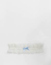 Weddings and parties are our passion. Bluebella Bridal Garter In A Bag In White Blue Asos