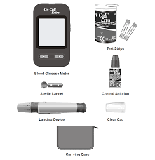 on call extra glucose meter starterpack