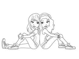 The coloring pages come in many images style. Cartoon Best Friends Coloring Page Free Printable Coloring Pages For Kids
