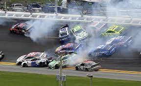 Back in the olden days, superspeedway races took a lot more cars than they do today. Big Rain Big Wreck At Daytona Lead To Justin Haley S 1st Nascar Cup Win Triblive Com