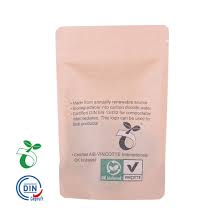 China Biodegradable Ziplock Packaging Bags Eco Friendly Compostable Food Packaging Recycle Craft Paper Bags With Window China Craft Paper Bag Biodegradable Bag
