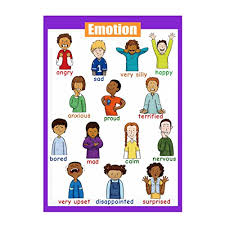 Homyl Educational Posters Wall Chart For Toddlers And Kids Perfect For Children Preschool Kindergarten Classrooms Teach Emotion