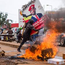 Popular ugandan singer and presidential hopeful has been released by police just after he was certified as a candidate in next year's election. Violent Clashes Over Arrest Of Ugandan Opposition Leader Leave Dozens Dead