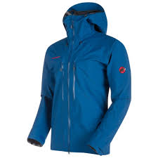 High Altitude Protection The Meron Hs Hooded Jacket Is Made For Demanding High Alpine Use Its 3 Layer Gore Te Hooded Jacket Men Mens Outdoor Clothing Jackets