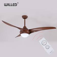 There are numerous needs for a room which includes cooling, lighting and to keep your ceilings uncluttered consider a ceiling fan with light and remote instead of having separate fans and lighting throughout your ceiling space. Ceiling Fan With Lights Remote Control Ventilador De Teto 52 Inch Nordic Brown Vintage Led Living Study Room Bedroom Fans Buy At The Price Of 139 30 In Aliexpress Com Imall Com