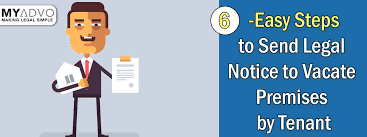 The type of court case. How To Send A Legal Notice To Tenant To Vacate Premises