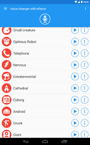 Changez votre voix pendant l'appel apk. Voice Changer With Effects For Android Apk Download