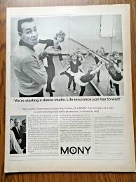 1966 Mony Mutual New York Ad Professional Dance Flint @ South Bend Indiana 