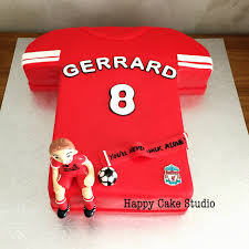So today we held the beautiful freya's 1st birthday party! Liverpool Jersey Cake For Gerard S 60th Birthday Happy Cake Studio