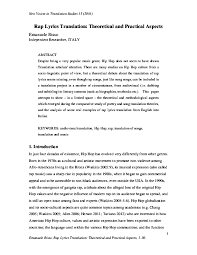 And by the artist himself according to how technical. Pdf Rap Lyrics Translation Theoretical And Practical Aspects Emanuele Risso Academia Edu