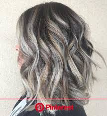 Brown roots match perfectly however, straight blonde hair with highlights looks even better. 60 Shades Of Grey Silver And White Highlights For Eternal Youth Brown Blonde Hair Dark Hair With Highlights Blonde Highlights On Dark Hair Clara Beauty My