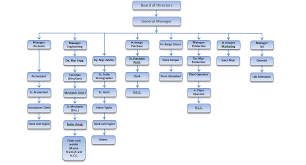 Organization Structure Chart Of Cattle Feed Plant Ghania Ke