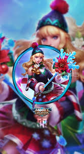 Wallpaper Phone Odette Christmas Carnival By Fachrifhr Mobile Legend Wallpaper Miya Mobile Legends Hero Wallpaper