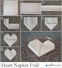 How To Fold A Napkin Into A Heart Site Napkins Com Blog Fancy Napkin Folding Paper Napkin Folding Napkin Folding