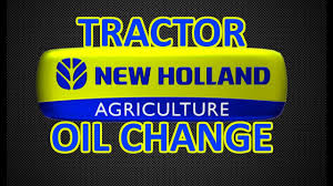 New Holland Tractor Maintenance Oil Change And Grease Job How To Hi Speed