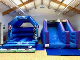 The best party decorations you will find nationwide! Frozen Bouncy Castle Slide Package From 130 00 Mane Events