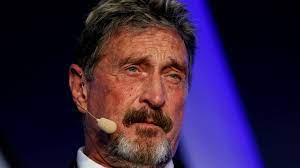 The problem with john mcafee's explanation, of course, is that it admits bitcoins can only be created through the practice of computational wheel spinning operations where the difficulty and duration of. John Mcafee Charged With Fraud Over Cryptocurrency Bbc News