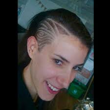 R B Haircraft On Instagram But Do You Recall The Most Famous Reindeer Of All 9874 6047 Stylist Ricky C Style Hair Tattoos Shaved Hair Shaved Sides