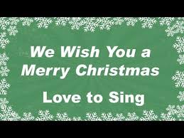 We Wish You A Merry Christmas Instrumental Music Karaoke Christmas Song Love To Sing Youtube