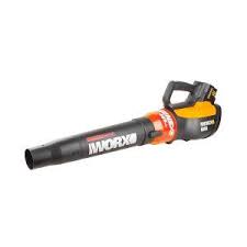 Worx Wg591 Turbine 56v Cordless Battery Powered Leaf Blower Electric Leaf Blowers Leaf Blower Blowers