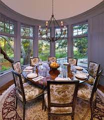 60l x 16w x 30h as if rooted in solidarity, the aura round concrete dining table is an invitation to gather and share. Creekside Cottage Kiawah Island Traditional Dining Room Round Dining Room Round Dining Room Table Beautiful Dining Rooms