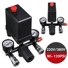 This video explains the different styles and types of pressure switches available, what to look for when replacing and what specs you need to know. 220v 380v Air Compressor Pressure Pump Switch Control Manifold Relief Regulator 90 120psi Pressure Gauge Control Valve Pneumatic Parts Aliexpress
