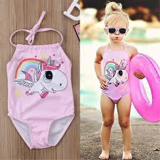 Star wars the mandalorian the child toddler boy. Kid Baby Girls Unicorn Bikini Swimwear One Piece Swimsuit Bathing Suit Beachwear Baby Beachwear Baby Swimwearbaby Swimwear Girls Aliexpress