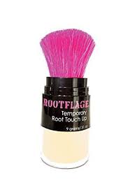 Rootflage Instant Blonde Root Touch Up Hair Powder Temporary Hair Color Root Concealer Thinning Hair Powde Temporary Hair Color Root Concealer Hair Color Pink