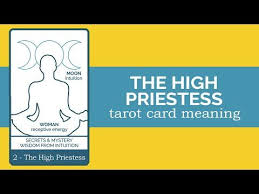 Learn The High Priestess Tarot Card Meaning With Sample Tarot Readings Tarot Advice And Free Tarot Prin In 2020 Reading Tarot Cards Tarot Card Meanings Card Reading