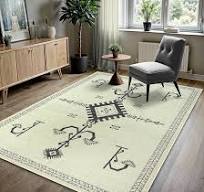 Amazon.com: GLN Rugs - Alfombra lavable a máquina para sala ...