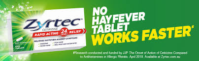 For example, while claritin is effective for treating hay fever and hives, other antihistamines, such as zyrtec and allegra, work better and faster and last longer. Buy Zyrtec Allergy Hayfever Antihistamine Tablets 70 Pack Online At Chemist Warehouse