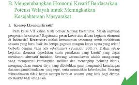 Sistem ekonomi indonesia memiliki acuan yang jelas untuk meningkatkan ekonomi kreatif yakni uud 1945 pasal 33 ayat untuk mengembangkan ekonomi kreatif, pemerintah memiliki strategi upaya pengembangan ekonomi kreatif untuk mewujudkan strategi pemerintah dengan langkah Upaya Meningkatkan Ekonomi Kreatif Archives Portal Edukasi