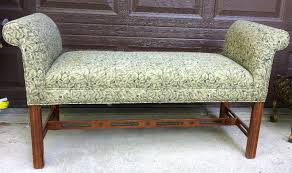 By woman 1 year ago1 year ago. Ethan Allen Entryway Upholstered Bench End Of Bed Seating Fabric Has 2 Faint Small White Spots Should Be Able To Be Removed 1125 Quality Lovely Home Furnishings Auction Danish
