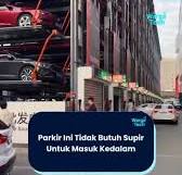 Di China, parkiran mobil diubah menjadi sistem otomatis sepenuhnya. Dengan  struktur vertikal hingga 10 lantai, mobil dipindahkan dan disusun  menggunakan sistem mekanik presisi., Hasilnya: , • hemat ...