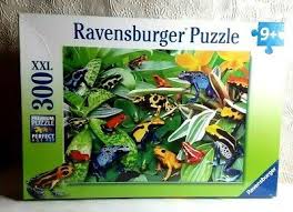 A bit about the brand: Ravensburger Puzzle Friendly Frogs 300 Pc Xxl Made In Germany New In 2020 Ravensburger Puzzle Ravensburger Jigsaw Puzzles For Kids