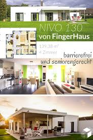 Ein Modernes Traumhaus Bis Ins Hohe Alter Das Nivo 130 Von Fingerhaus Tippe Auf Das Bild Und Gelang Direkt Zu Haus Grundriss Bungalow Fertighaus Bungalow