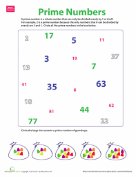 Prime Number Practice Worksheet Education Com Prime Numbers Prime Numbers Worksheet Numbers Worksheet