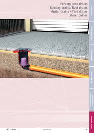 Roof Deck Linear Floor Drain Section Detail Google Search Deck Drain Floor Drains Yard Drain